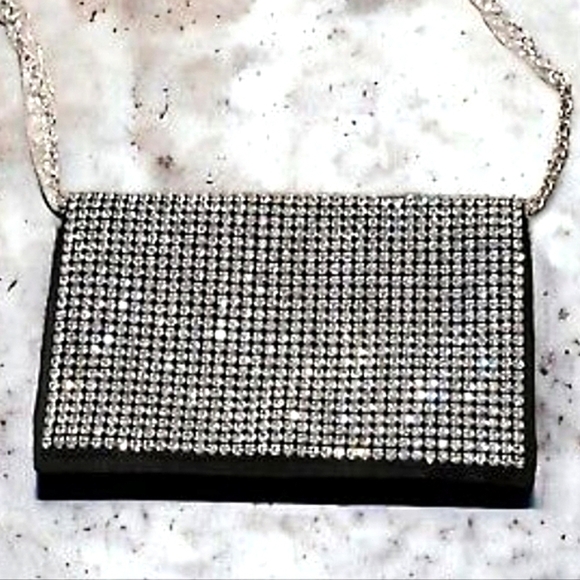 🔥 Rhinestone Crystal Crossbody Purse - Picture 1 of 3